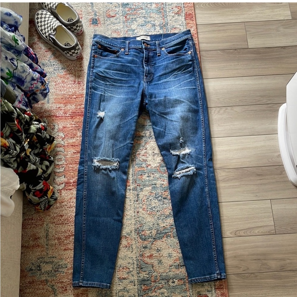 Madewell 9” High Riser Skinny Jeans